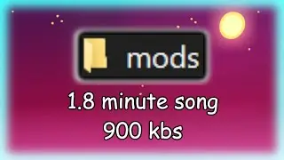 Making a FNF Mod but i have a 1 MB Size Limit