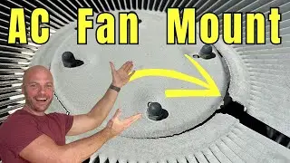 Fix a Broken Air Conditioner Fan Mount
