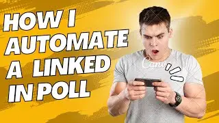Automate LinkedIn Poll