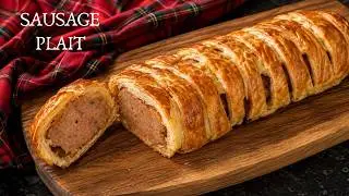 Easy Sausage Plait | Giant Sausage Roll Recipe | Party Food