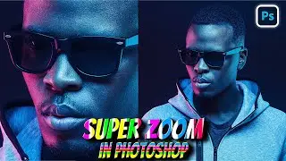 Super Zoom New in Photoshop, Super Resolution tips and tutorial (multi subtitle)