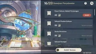 Quest Kunci Sukses Adalah Perjuangan - Genshin Impact v4.0 Fontaine