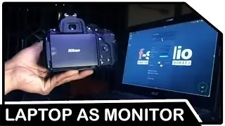 How to Connect DSLR to the Laptop as an external monitor