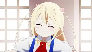 Cute little sister learning about anime