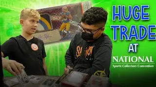My BIGGEST Trade Ever 🤯🤝 2022 National Card Show