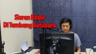 Siaran di radio tambang