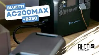 Bluetti Ac200MAX + B230 su Home Assistant