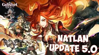 Genshin Impact 5.0 - Flowers Resplendent on the Sun-Scorched Sojourn | Первый взгляд на Натлан