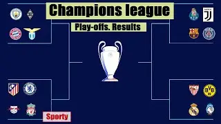 UEFA Champions League 2021. Playoffs. Results, Schedule. Barcelona – PSG. Leipzig – Liverpool.