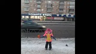 Утренний обряд перед садиком, мимо друга не пройти 😁