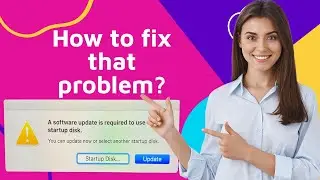 A software update is required to use this startup disk.2024 Macbook Pro