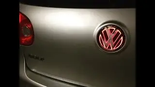 Mk5 golf rear LED light up emblem badge