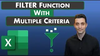 Excel Tips - FILTER Function Basics and Multiple Criteria with Column Select