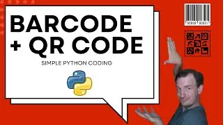 Python - Simplest Barcode and QR Code Creator