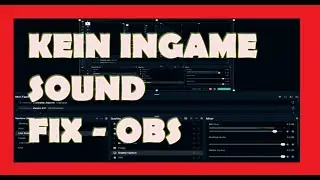 🔴KEIN INGAME SOUND IN STREAMLABS OBS ✅ FIX, ELGATO EINSTELLUNG, OBS ✅ FIX INGAME SOUND ON OBS