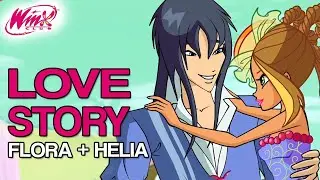 Winx Club - Flora and Helia's love story [from Season 2 to Season 7]