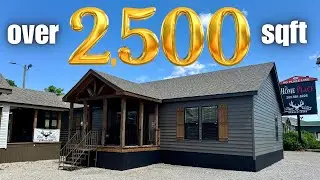 The BADDEST version of this HUGE mobile home model I've toured! Prefab House Tour