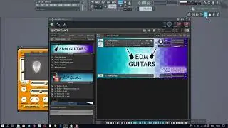 Funky EDM Guitars library for Kontakt