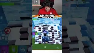 When You Finally Get a Win in Fortnite Mobile