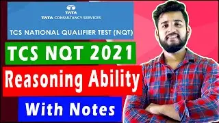 TCS NQT 2021 Reasoning Ability | TCS NQT 2021 Preparation | TCS NQT 2021 Syllabus