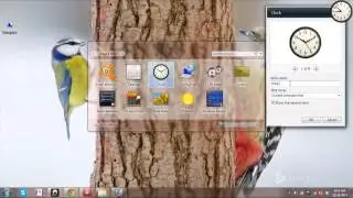 How to Keep Analog Clock Gadget on DESKTOP !! EASY !! 