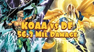 KOAA vs DF - 56.3 Mil Damage | Injustice 2 Mobile