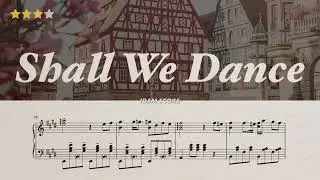 Shall We Dance 쉘 위 댄스 OST. | The King And I | 피아노 악보