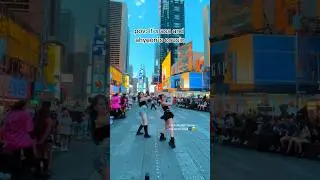like that - baemon in times square #babymonster #kpopinpublic