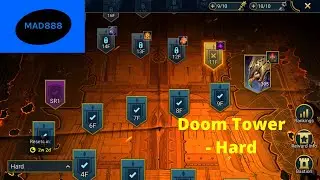 HP burn vs Frost Spider - Doom Tower - Hard - Raid: Shadow Legends