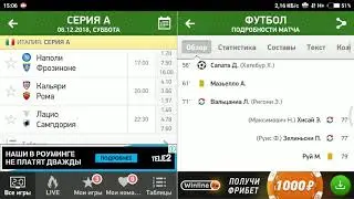 Ставки на статистику матча
