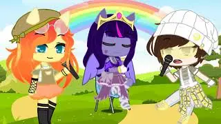 Boboiboy solar vs sunset shimmer (Fnf parody gacha club) Gospel song