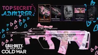 Top Secret Admirer - AUG/Pelington 703 Blueprints, Roll Up Finishing Move, and MORE!