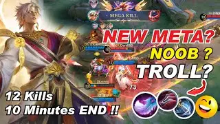 TROLL VALE 10 Minutes END GAME ! Best Build Speed and Emblem | Mobile Legends Collector Gameplay