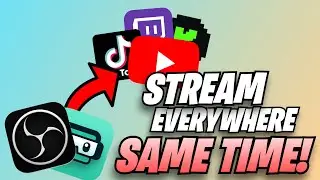 Stream To All Socials At The Same Time! | OBS Virtual Camera Trick