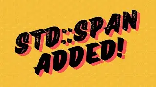 std::span in C++ | Modern C++ | C++20