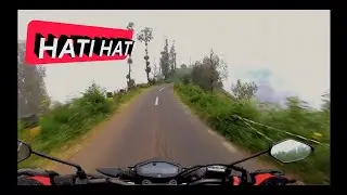 Jalannya sempit tapi asik