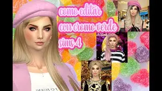 COMO EDITAR CON CROMO VERDE EN LOS SIMS 4