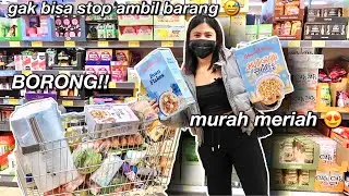 BELANJA MINGGUAN MURAH MERIAH 😍 GAK KERASA AMBILIN BARANG SAMPE TROLLY PENUH 😅