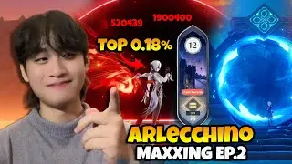 This Is What a TOP 0.18% Arlecchino Looks Like… Allegedly | Genshin Impact