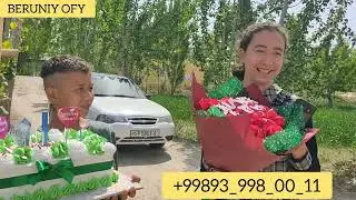 BIYBOZOR OFY OLIMBOY OTA 80 YOSHDA FARZANTLAR NOMIDAN TABRIKLDIK