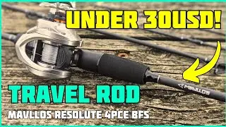 Super Cheap Ultralight Travel Fishing Rod - Mavllos Resolute 604