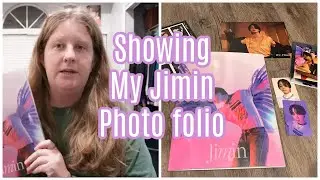 Showing My Jimin Photo  Folio and Talking about Tattoos