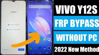 VIVO Y12S, Y20, Y20I, FRP Bypass Letest Security Android 11 Without PC🙂