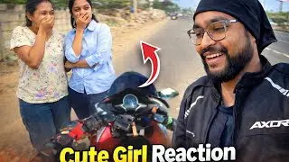Cute Girl Reaction 😍 / Sunday Ride / Wo Alag hi Level Ka Banda Tha 🤣🤣 