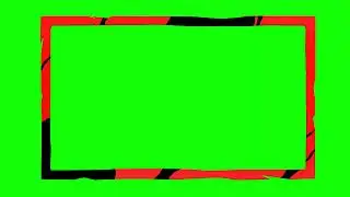 Animated Webcam Overlay 4K Green Screen