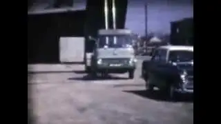 1966 CLIP OF CARS, LORRY, DOUBLEDECKER BUS