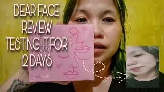Trying out Dear Face Rejuvenating Set for 12 days| Iska Tries It