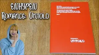 (Unboxing) ENHYPEN 2nd Full Album ROMANCE: UNTOLD (Engene ver)