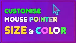How to change Mouse cursor on Mac (No software needed) | 2021