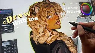 🐯Draw with me: Tablet review // XPPEN ARTIST 22 2nd GEN ✿